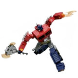 Transformers Masterpiece MPG-17 Optimus Prime TakaraTomy Japan red robot action figure pose axe render low res