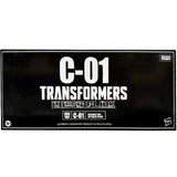 Transformers Missing Link C-01 Optimus Prime Toy Edition Hasbro USA black sleeve box package front