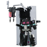 Transformers Missing Link C-01N Nemesis Prime Takaratomy japan black robot action figure toy wheelhouse trailer repair bay