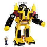 Transformers missing link C-05 Sunstreaker hasbro usa yellow robot action figure toy driver