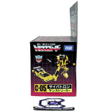 Transformers Missing Link C-05 Sunstreaker takaratomy japan T-spark box package left