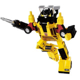 Transformers Missing Link C-05 Sunstreaker takaratomy japan T-spark yellow robot action figure toy box art pose