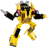 Transformers Missing Link C-05 Sunstreaker takaratomy japan T-spark yellow robot action figure toy missile accessory
