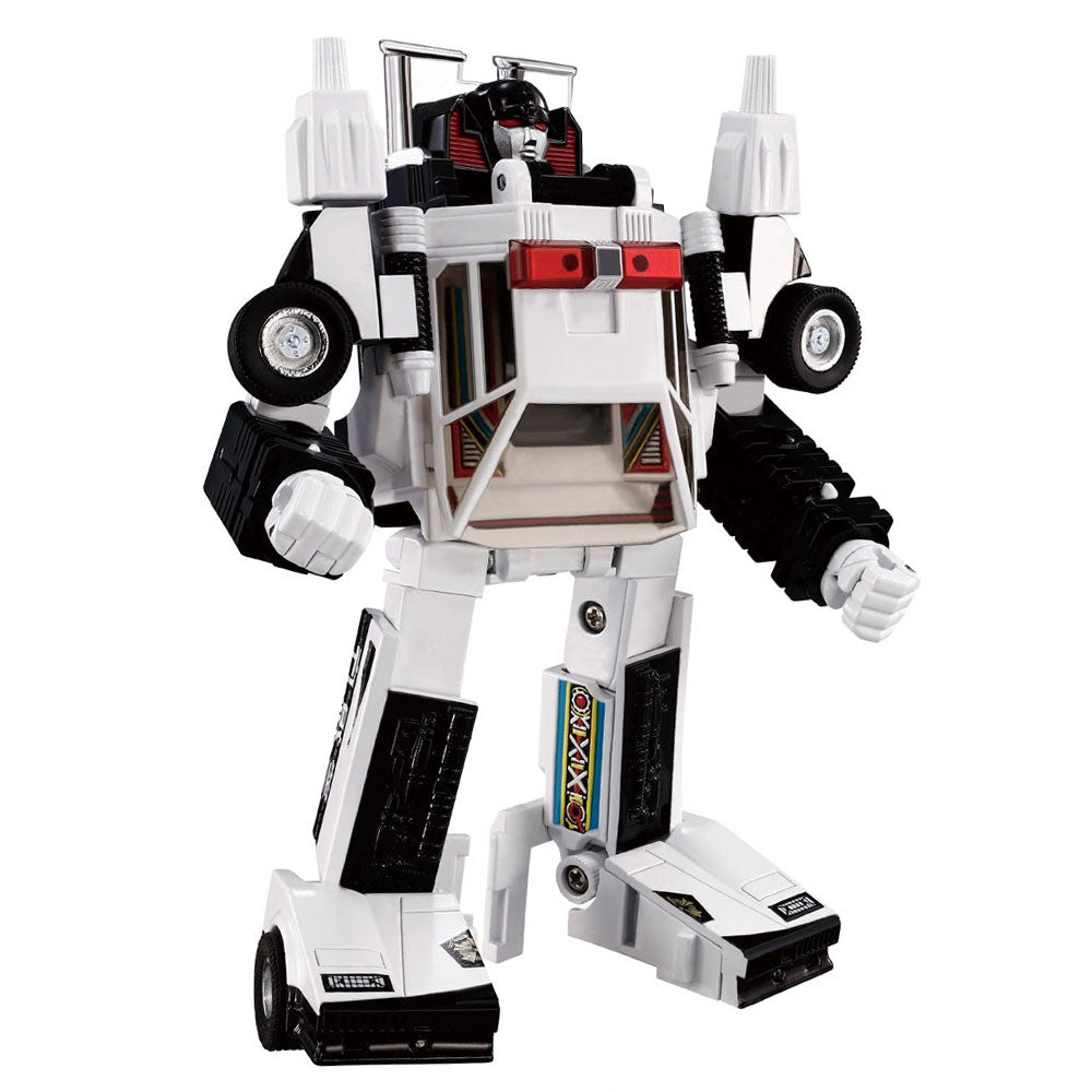 Transformers Missing Link C-06 Cordon White Police Lamborghini USA