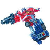 Transformers Missing Link C-01 Convoy Optimus Prime TakaraTomy Japan character art jump pose illustration boxart