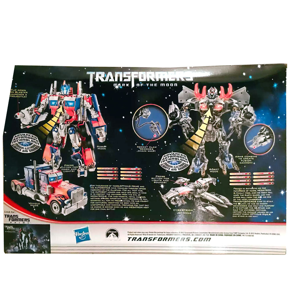 Transformers Dark of the Moon Megatron & Optimus Prime - 2-Pack China Transformers Dark of the Moon Megatron & Optimus Prime - 2-Pack China