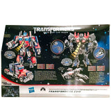 Transformers Movie Dark of the Moon DOTM Megatron Optimus Prime Leader 2-Pack giftset hasbro asia china box package back incomplete