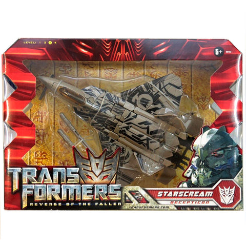 Transformers Movie Revenge of the Fallen ROTF Starscream Voyager Hasbro Europe Multilingual box package front