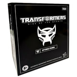 Transformers Movie Rise of the Beasts ROTB optimus primal ultimate hasbro usa black sleeve box package front angle