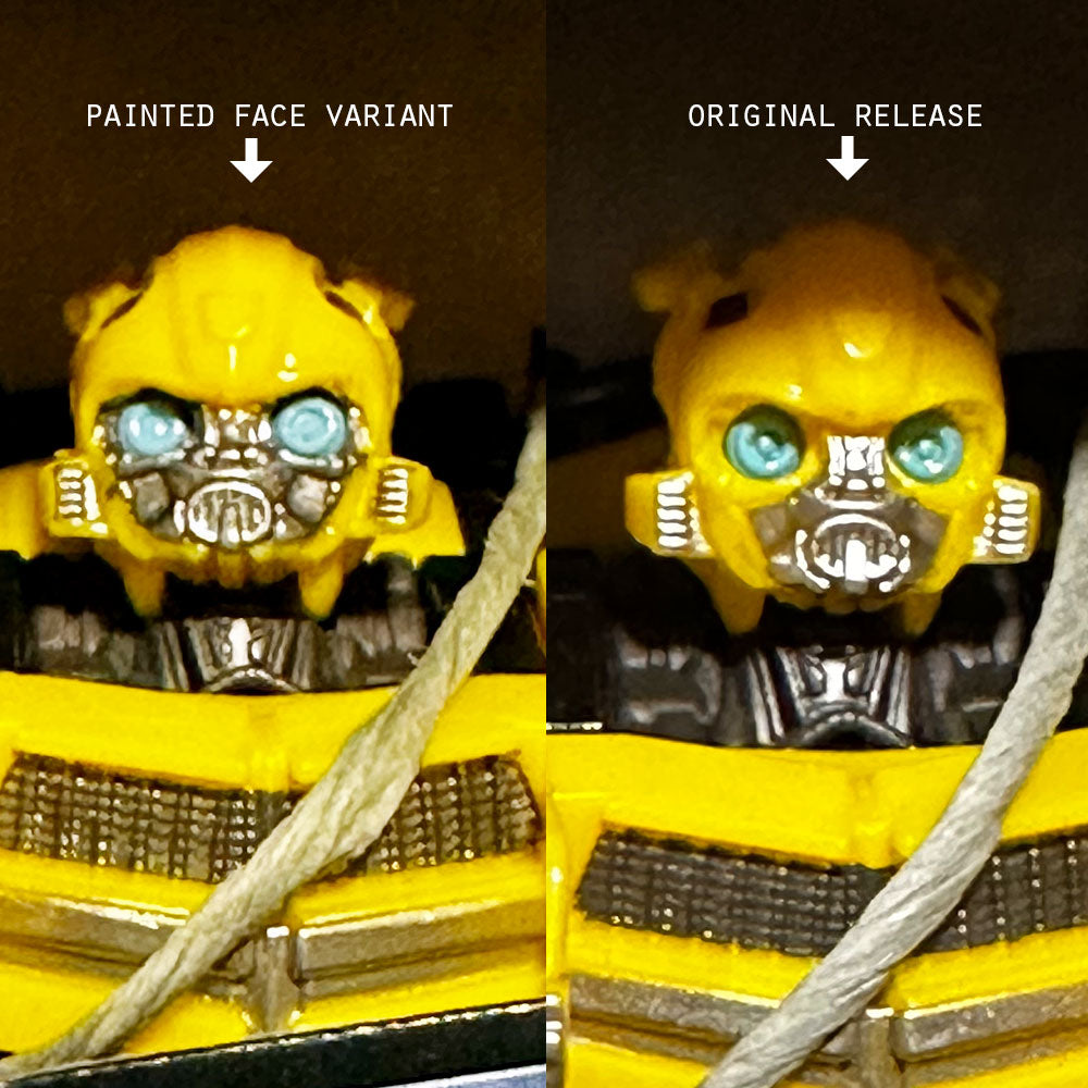 bumblebee transformer face paint