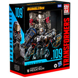 Transformers Movie Studio Series 109 Concept Art Megatron leader bumblebee film box package front angle