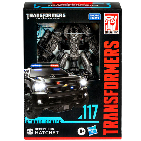 Transformers Movie Studio Series 117 decepticon hatchet deluxe DOTM dread hasbro box package front