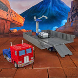 Transformers Movie Studio Series 86-31 Optimus Prime Commander semi truck and trailer open roller toy