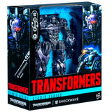Transformers Movie Studio Series Shockwave leader DOTM dark of the moon hasbro usa box package front angle wheelie brains reissue