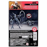 Transformers movie studio series TFone airachnid deluxe hasbro usa box package back