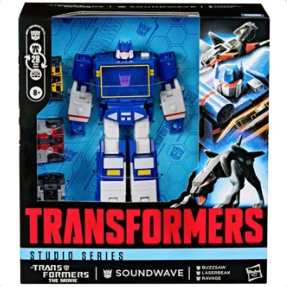 Transformers Studio Series TFTM Soundwave Ravage Laserbeak Leader