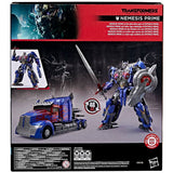 Transformers Movie Studio Series TLK The Last Knight Nemesis Prime leader hasbro usa box package back