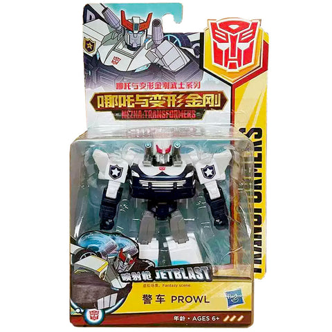Nezha: Transformers jetblast Prowl warrior hasbro asia china box package front photo