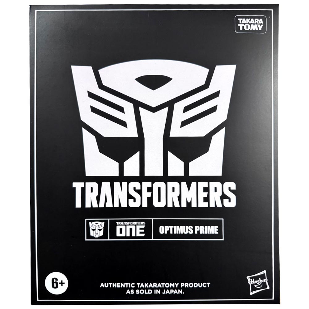 Transformers One Movie Brave Commander Optimus Prime Hasbro