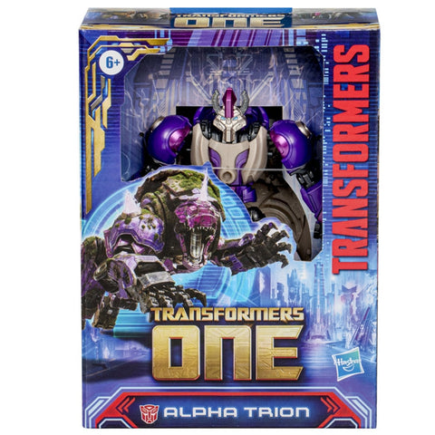 Transformers One Movie Mainline Alpha Trion Prime Changer hasbro usa box package front photo