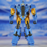 Transformers One Movie Film Sentinel Prime changer blue robot action figure toy photo front