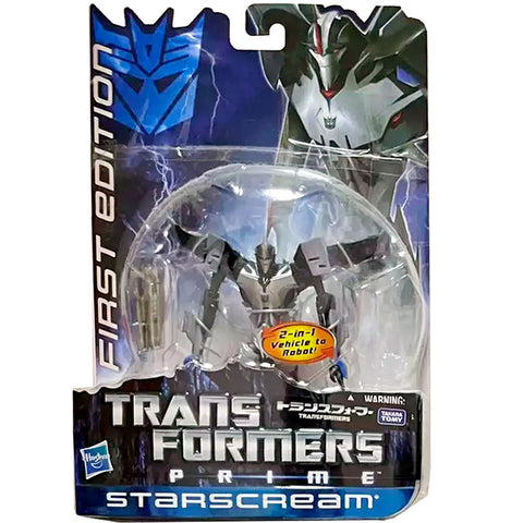 Transformers Prime First Edition 003 Starscream Deluxe Takaratomy Japan box package front photo