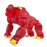 Transformers War for Cybertron Kingdom KD-EX Burning Optimus Primal voyager takaratomy Japan exclusive red action figure gorill monke toy side