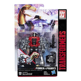 Transformers Power of the Primes Sludge Deluxe dinobot packaging