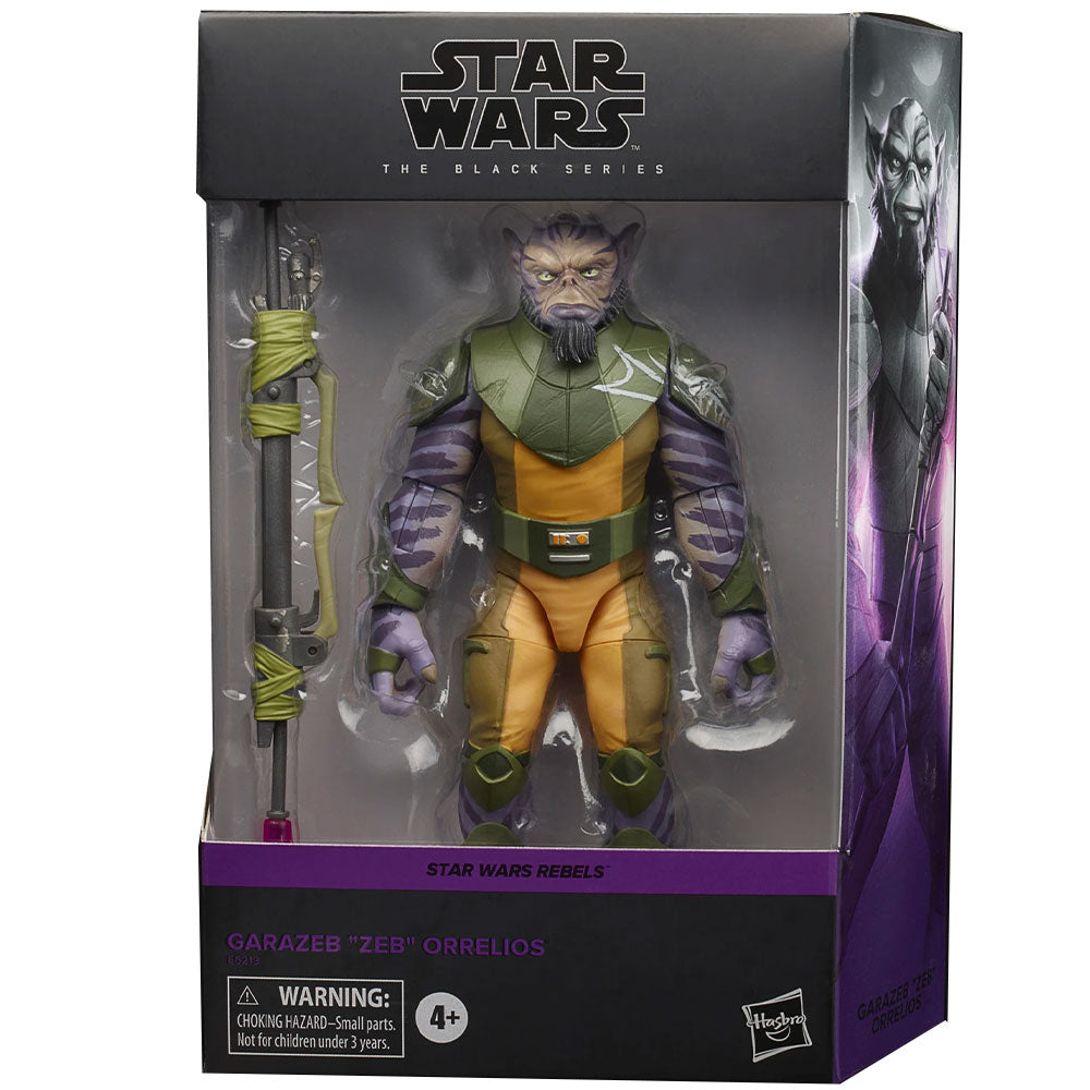 Star Wars The Black Series Rebels Garazeb Zeb Orrelios - Deluxe 6-Inch