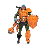 Mondo MOTU Masters of the Universe Man-at-arms regular action figure 360 spin animation