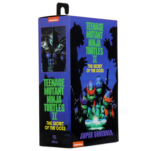 NECA TMNT Movie Secret of the ooze Super Shredder box package front