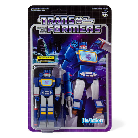 Super 7 Transformers G1 Reaction Soundwave Box Package