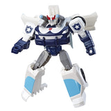 Transformers Cybververse Warrior class Autobot Prowl robot toy