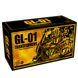 Transformers Golden Lagoon GL-01 Optimus Prime Convoy Masterpiece MP-10 gold hasbro usa box package front angle
