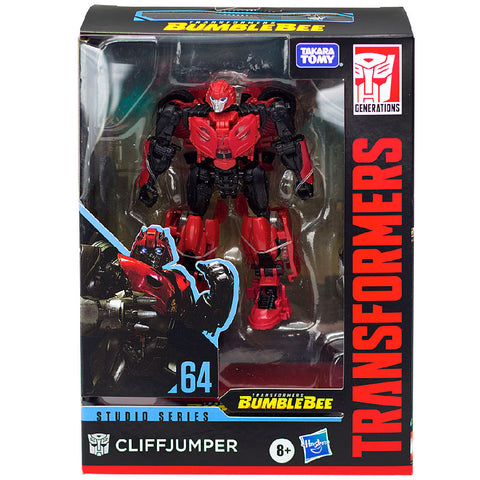 Transformers Movie Studio Series 64 Cliffjumper Cybertronian Box package Front