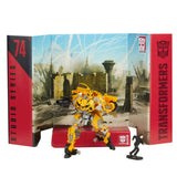 Transformers Movie Studio Series 74 ROTF Bumblebee Sam Witwicky background display