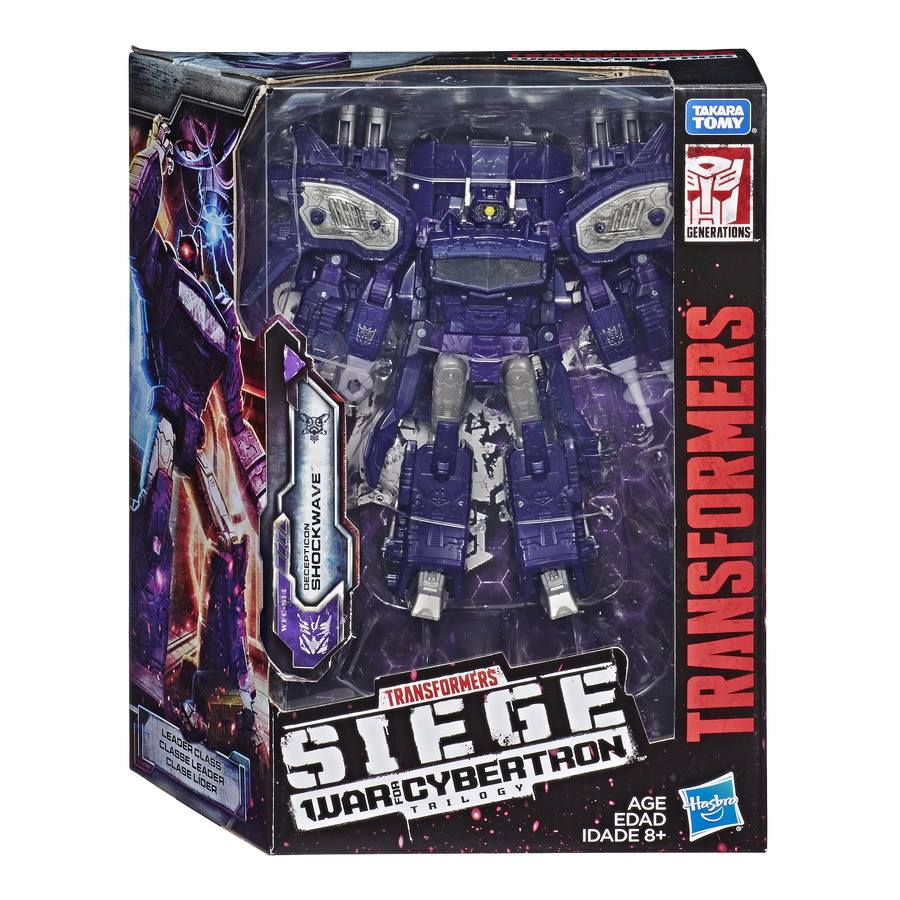 Transformers War for Cybertron Siege WFC-S14 Shockwave Leader