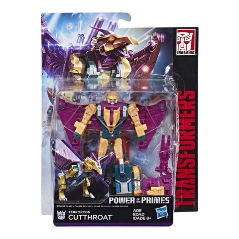 Transformers Power of the Primes Terrorcon Cutthroat Deluxe Package Box