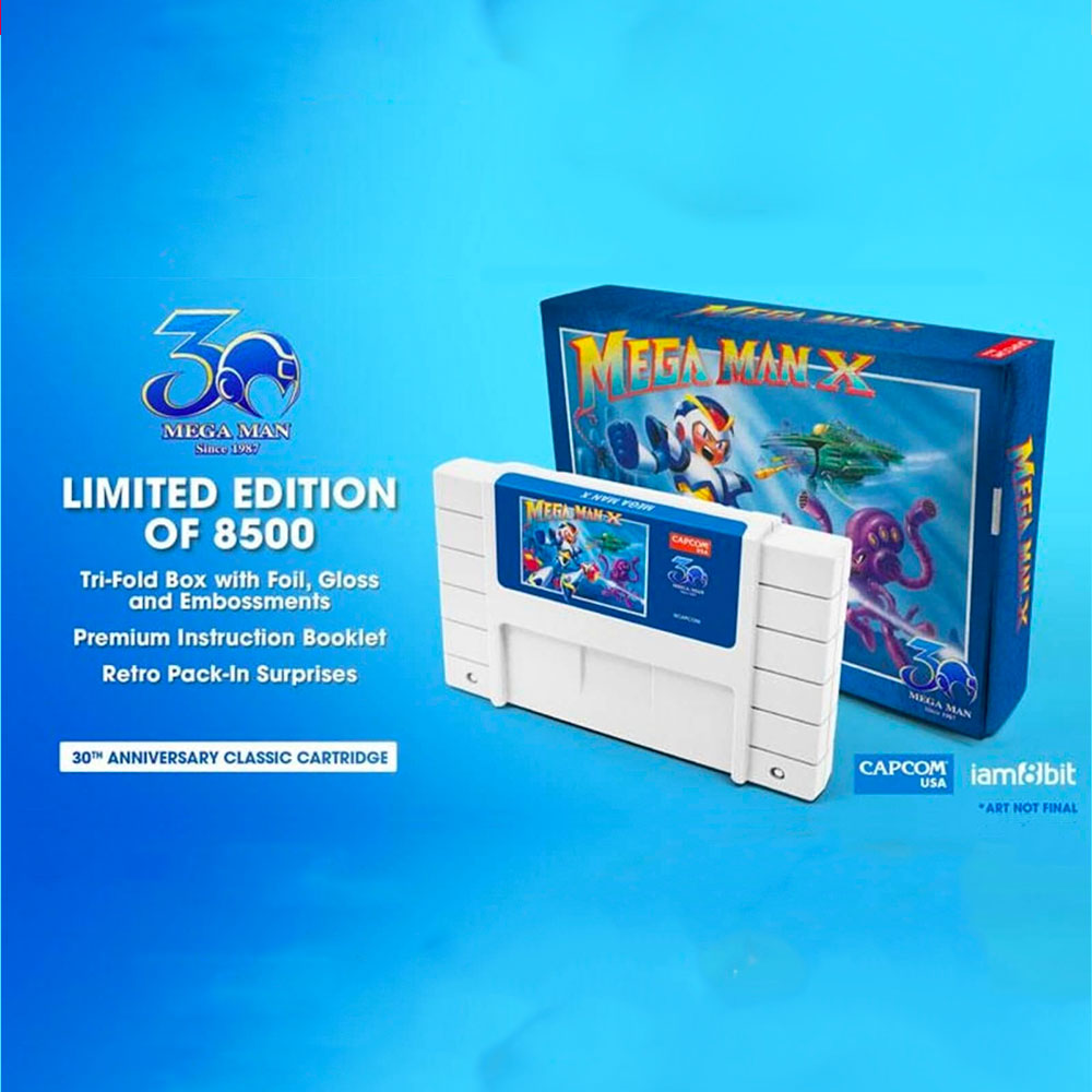 Mega Man X shops 30th Anniversary Edition for Super Nintendo