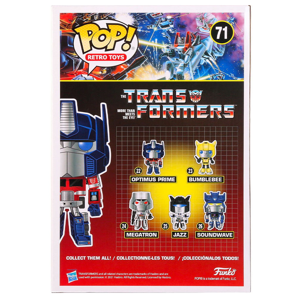Funko Pop! Retro Toys 71 Optimus Prime - Jumbo Pop Vinyl Funko Pop! Retro Toys 71 Optimus Prime - Jumbo Pop Vinyl