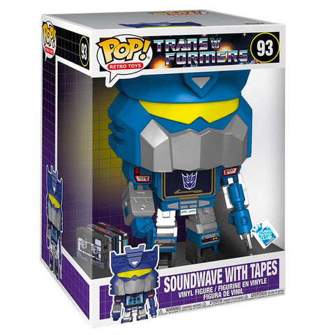 Funko Pop! Retro Toys 93 Soundwave with Tapes - Jumbo Pop Vinyl