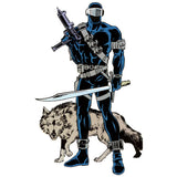 G.I. Joe Classified Series 6-inch Snake Eyes Character Artwork