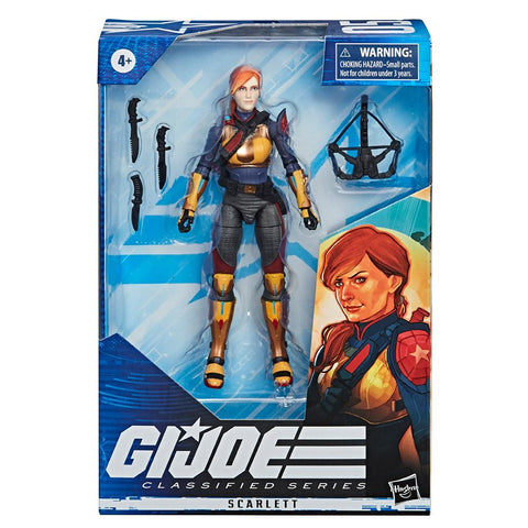 G.I. Joe Classified Series 6-Inch Scarleet Box Package front