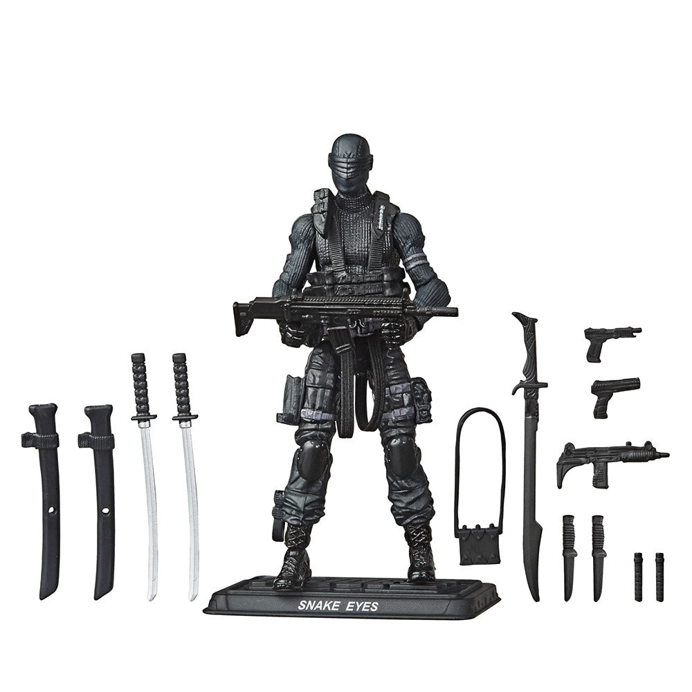 G.I. Joe Vintage Retro Snake Eyes 3.75-inch reissue Walmart