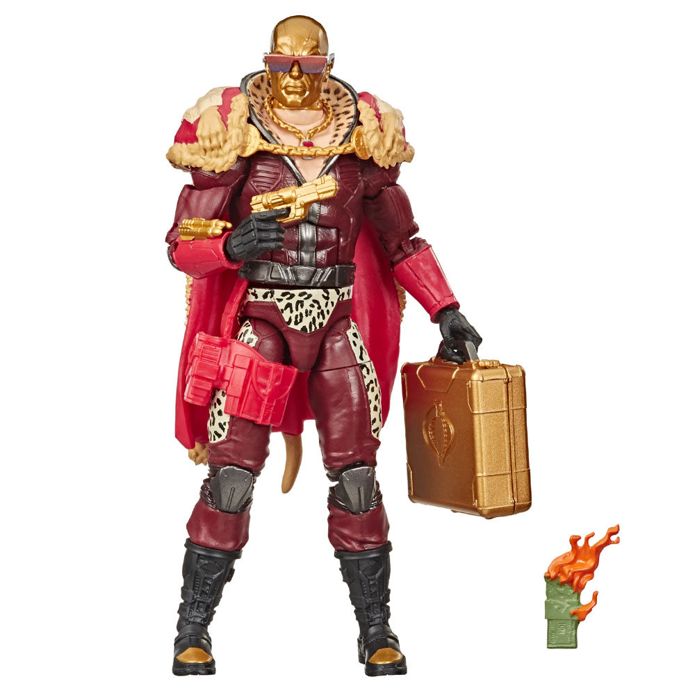 G.I. Joe Classified Series 15 Profit Director Destro Gold Face Toy