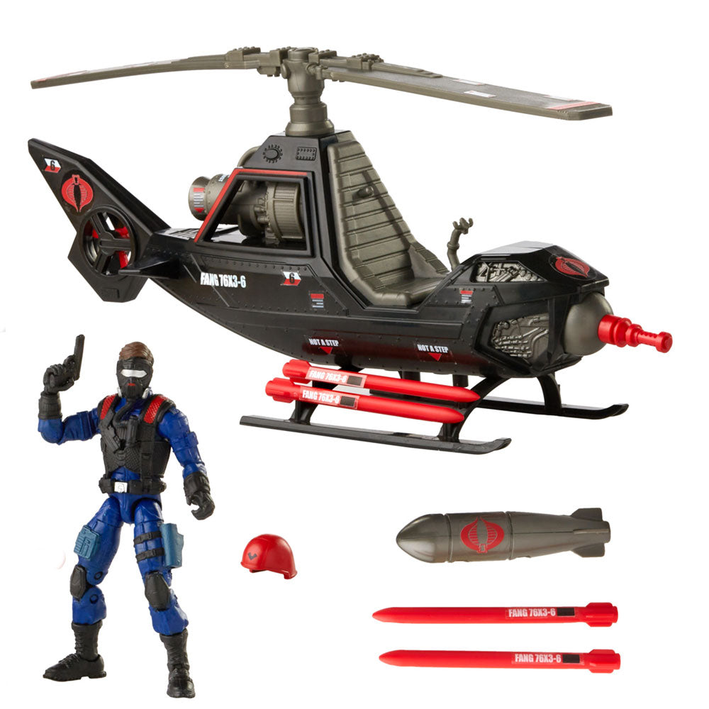 G.I. Joe Retro Cobra F.A.N.G. Copter & Pilot Reissue G.I. Joe Retro Cobra F.A.N.G. Copter & Pilot Reissue
