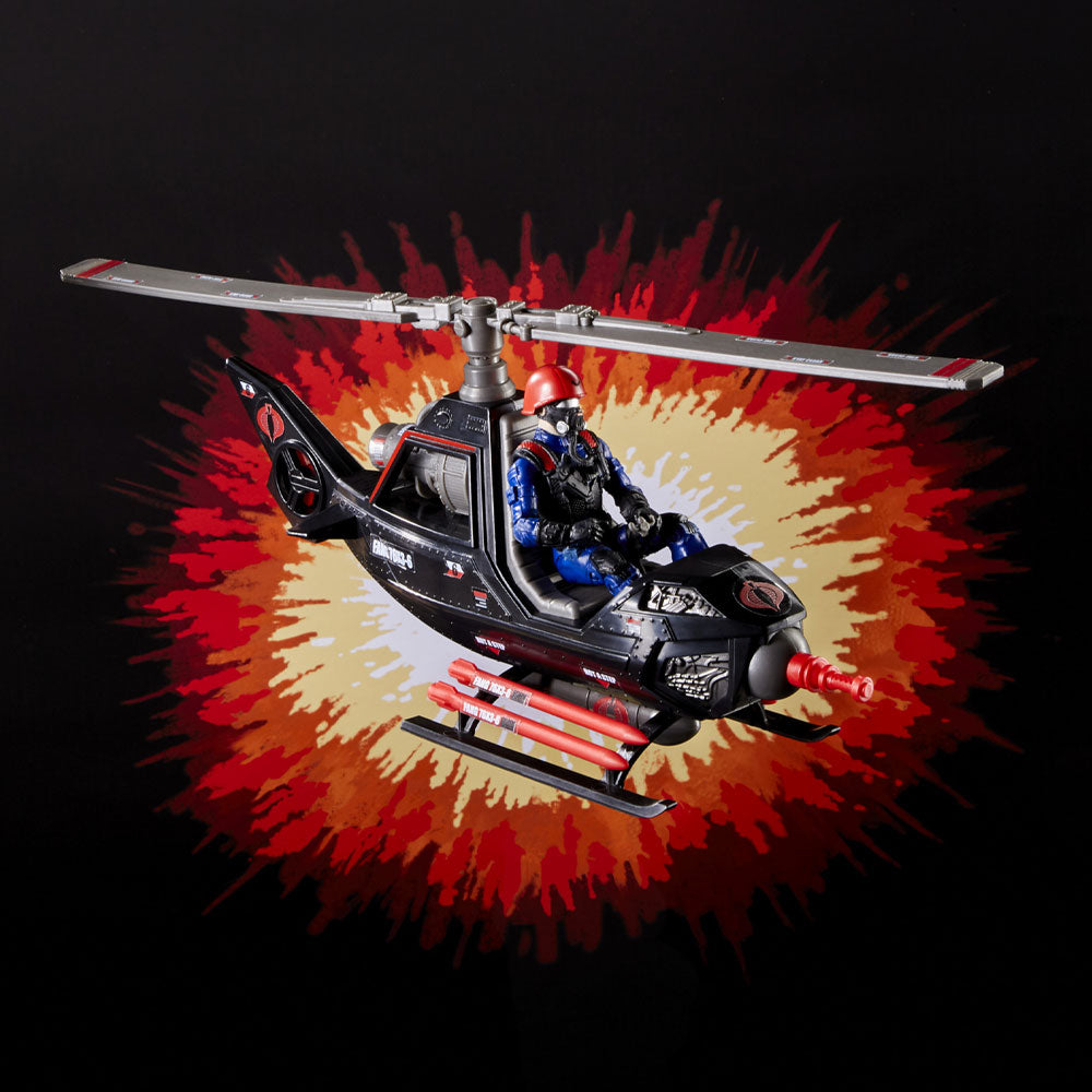 G.I. Joe Retro Cobra F.A.N.G. Copter & Pilot Reissue G.I. Joe Retro Cobra F.A.N.G. Copter & Pilot Reissue