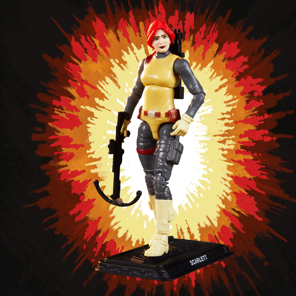G.I. Joe Retro Scarlett Reissue G.I. Joe Retro Scarlett Reissue