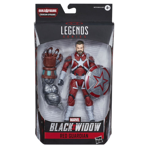 Hasbro Marvel Legends Black Widow Film Red Guardian Crimson Dynamo Box Package Front