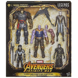 Hasbro Marvel Legends Series Avengers: Infinity War The Children of Thanox 5-pack Giftset amazon exclusive box package front